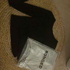 Black and grey shien long sleeve